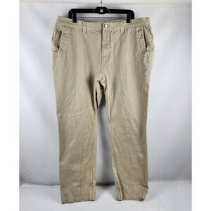Mountain Khakis Pants Mens 42x33 Original Mountain Broadway Fit Tan Khaki